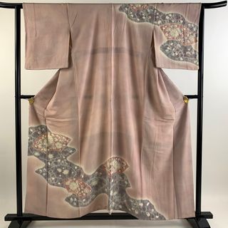 訪問着 身丈157cm 裄丈64cm 正絹 優品 【中古】(着物)