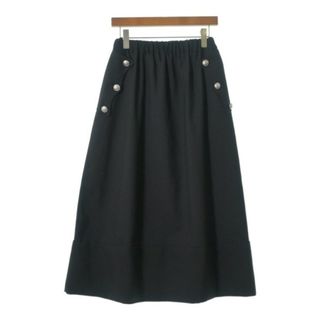 ノワールケイニノミヤ(noir kei ninomiya)のnoir kei ninomiya ロング・マキシ丈スカート S 黒 【古着】【中古】(ロングスカート)