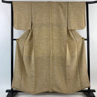 小紋 身丈157.5cm 裄丈65cm 正絹 優品 【中古】(着物)