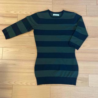 マディソンブルー(MADISONBLUE)のMADISONBLUE CREW NECK 3Q KNIT(カットソー(半袖/袖なし))