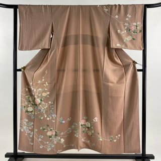 訪問着 身丈155cm 裄丈65.5cm 正絹 美品 秀品 【中古】(着物)