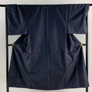 男着物 身丈146cm 裄丈69cm 正絹 秀品 【中古】(着物)