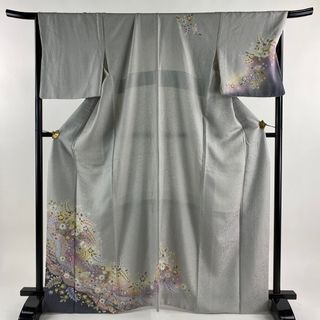 訪問着 身丈168.5cm 裄丈69.5cm 正絹 秀品 【中古】(着物)