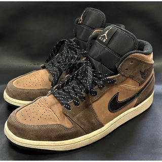 ジョーダン(Jordan Brand（NIKE）)のNIKE AIR JORDAN 1 MID SE ダークチョコレート 28cm(スニーカー)