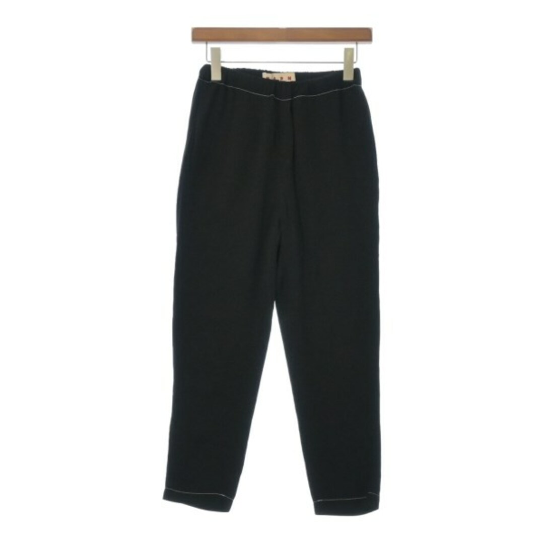 MARNI マルニ クロップドパンツ 36(XS位) 黒 【古着】 MARNI マルニ クロップドパンツ 36(XS位) 黒 【古着】