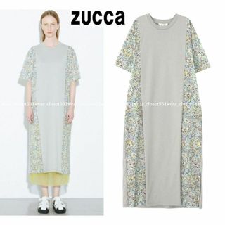 ZUCCa - 2023 美品ZUCCaズッカ☆LIBERTY PRINTドッキングワンピースM