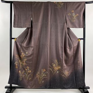 訪問着 身丈156cm 裄丈65cm 正絹 美品 秀品 【中古】(着物)