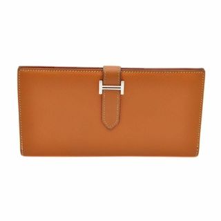 Hermes - HERMES エルメス 【極美品】 ベアン ヴォーエプソン 長財布 □J刻印