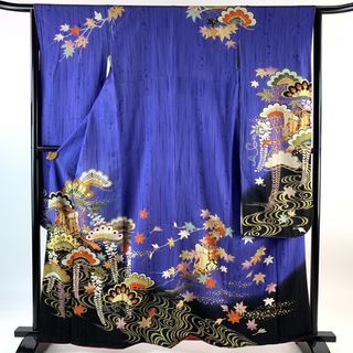 振袖 身丈161.5cm 裄丈64cm 正絹 秀品 【中古】(着物)