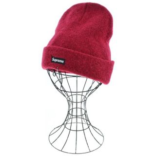 シュプリーム(Supreme)のSupreme シュプリーム ニットキャップ・ビーニー - エンジ 【古着】【中古】(ニット帽/ビーニー)