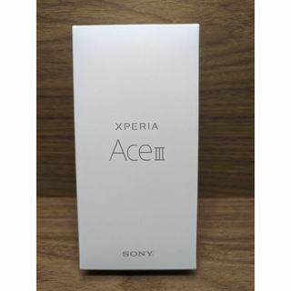 SONY Xperia Ace III　ブラック(スマートフォン本体)