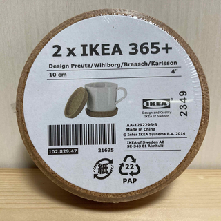 イケア(IKEA)のIKEA コルクコースター 10cm イケア(テーブル用品)