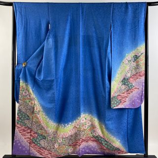 振袖 身丈156.5cm 裄丈66cm 正絹 名品 【中古】(着物)