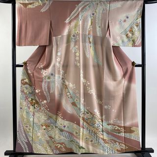 訪問着 身丈159.5cm 裄丈63.5cm 正絹 美品 名品 【中古】(着物)