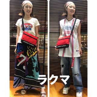 ヒステリックグラマー(HYSTERIC GLAMOUR)のHYSTERIC GLAMOUR ヒステリックグラマー サコッシュ ショルダー(ショルダーバッグ)