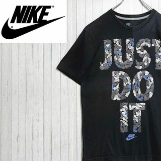 ナイキ(NIKE)のNIKE　ナイキ　 Tシャツ　ビッグロゴ　スニーカー　黒　ブラック　半袖　M(Tシャツ/カットソー(半袖/袖なし))