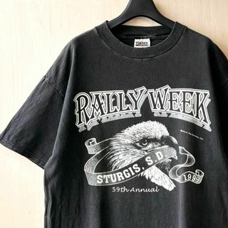 ヴィンテージ(VINTAGE)のGOODプリント　90s古着　スタージス　Tシャツ　ラリーウィーク　両面プリント(Tシャツ/カットソー(半袖/袖なし))