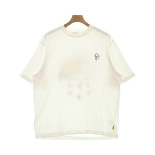 ALWAYTH オールウェイス Tシャツ・カットソー XL 白 【古着】【中古】(Tシャツ/カットソー(半袖/袖なし))