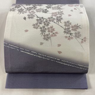 袋帯 秀品 お太鼓柄 正絹 【中古】(帯)