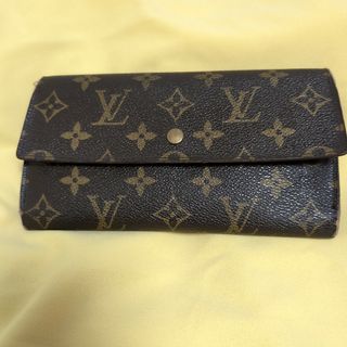 ルイヴィトン(LOUIS VUITTON)のLOUISVUITTON　三つ折り長財布(財布)