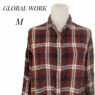 グローバルワーク(GLOBAL WORK)のGLOBAL WORK  グローバルワーク　レディース　チェックシャツ　ブラウス(シャツ/ブラウス(長袖/七分))