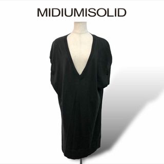 MidiUmi - 【送料無料】MIDIUMISOLID ミディウミソリッド チュニック ワンピース