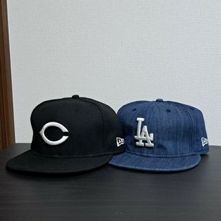 ニューエラー(NEW ERA)の2個セット売り　ニューエラ 美品(キャップ)