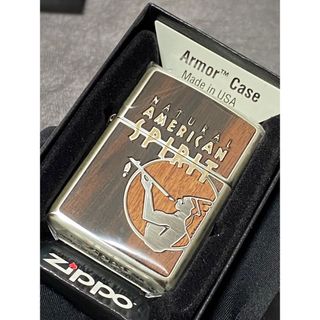 zippo アメリカンスピリット アーマー 木象嵌 限定品 2018年製 ③(その他)