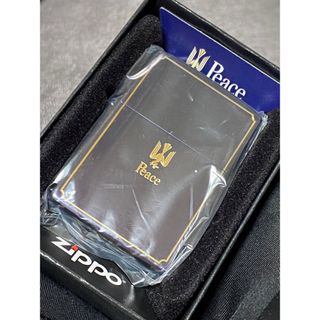 zippo ピース ゴールド刻印 限定品 希少モデル 2019年製(その他)