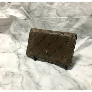 CHANEL - CHANEL シャネル 名刺入れ 小銭入れ 財布　ウォレット ココマーク レザー