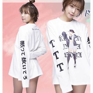 ■新品 ソフトオンデマンド 紗倉まな 長袖Tシャツ 白M まなT SOD■(Tシャツ/カットソー(七分/長袖))