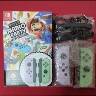 Nintendo Switch - 【新品未使用】純正 Switch ジョイコン パステルパープル グリーン セット