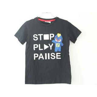 FENDI - 【夏物 新入荷!】†フェンディ/FENDI†115cm(6A) 半袖Tシャツ/半袖カットソー 黒【中古】子供服 キッズ kids 男の子 女の子 夏 tops 425042