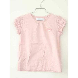 Tartine et Chocolat - 【夏物 新入荷!】†タルティーヌエショコラ/Tartine et Chocolat†110cm 半袖Tシャツ/半袖カットソー ピンク【中古】子供服 キッズ kids 女の子 夏 tops 425042