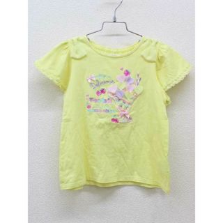 メゾピアノ(mezzo piano)の【夏物 新入荷!】▽メゾピアノ/mezzo piano▽130cm 半袖カットソー/半袖Tシャツ 黄色【中古】子供服 キッズ kids 女の子 夏 tops 025042(Tシャツ/カットソー)