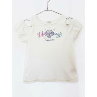 メゾピアノ(mezzo piano)の【夏物 新入荷!】[メゾピアノ/mezzo piano]140cm 半袖Tシャツ/半袖カットソー 白【中古】子供服 キッズ kids ジュニア 女の子 夏 tops 715042(Tシャツ/カットソー)