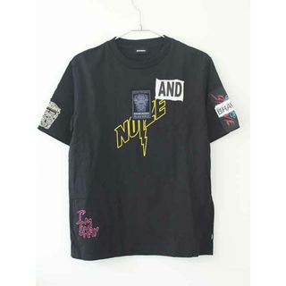 ディーゼル(DIESEL)の【夏物 新入荷!】†ディーゼルキッズ/DIESEL kids†140cm(10) 半袖Tシャツ/半袖カットソー 黒【中古】子供服 キッズ kids ジュニア 男の子 夏 tops 715042(Tシャツ/カットソー)