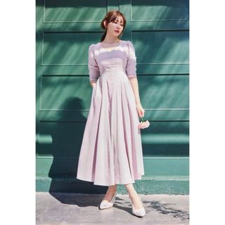 ハーリップトゥ(Her lip to)のherlipto Voile Back Ribbon Long Dress(ロングワンピース/マキシワンピース)