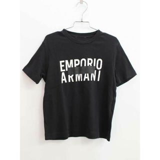 エンポリオアルマーニ(Emporio Armani)の【夏物 新入荷!】▽エンポリオアルマーニ/EMPORIO ARMANI▽124cm 半袖Tシャツ/半袖カットソー 黒【中古】子供服 キッズ kids 男の子 女の子 夏 tops 225042(Tシャツ/カットソー)