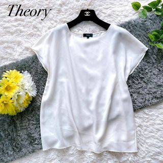 theory - 美品✨Theory セオリー　ブラウス　NOVALIE  21SS  サイズＬ