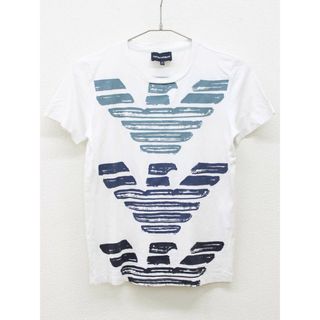 エンポリオアルマーニ(Emporio Armani)の【夏物 新入荷!】◇エンポリオアルマーニ/EMPORIO ARMANI◇154cm 半袖Tシャツ/半袖カットソー 白系 '21年製【中古】子供服 キッズ kids ジュニア 男の子 夏 tops 125042(Tシャツ/カットソー)