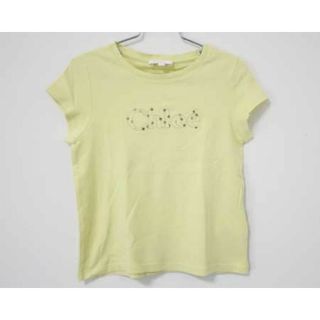 クロエ(Chloe)の【夏物 新入荷!】〓クロエ/Chloe〓115cm 半袖Tシャツ/半袖カットソー 黄【中古】 子供服 キッズ kids  女の子 夏 tops 125042(Tシャツ/カットソー)