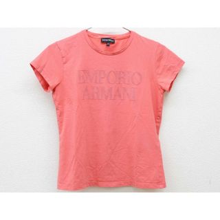 エンポリオアルマーニ(Emporio Armani)の【夏物 新入荷!】◇エンポリオアルマーニ/EMPORIO ARMANI◇154cm 半袖Tシャツ/半袖カットソー ピンク【中古】子供服 キッズ kids ジュニア 女の子 夏 tops 125042(Tシャツ/カットソー)