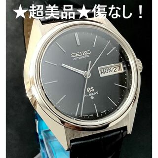 グランドセイコー(Grand Seiko)のグランドセイコー　56GS　5646-7010　黒文字盤　OH済　傷なし　超美品(腕時計(アナログ))