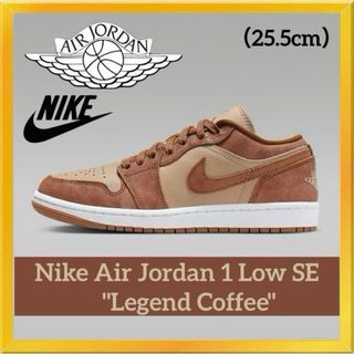 ジョーダン(Jordan Brand（NIKE）)のNIKE AIR JORDAN 1 LOW “BROWN” エアジョーダン1(スニーカー)