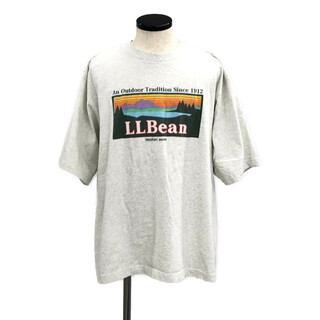 エルエルビーン(L.L.Bean)の美品 エルエルビーン 半袖プリントTシャツ メンズ EXTRA LARG(Tシャツ/カットソー(半袖/袖なし))
