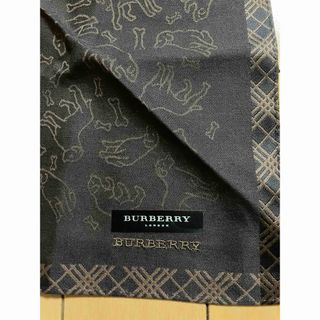 バーバリー(BURBERRY)のバーバリー❣️透かし柄ハンカチ(ハンカチ/ポケットチーフ)