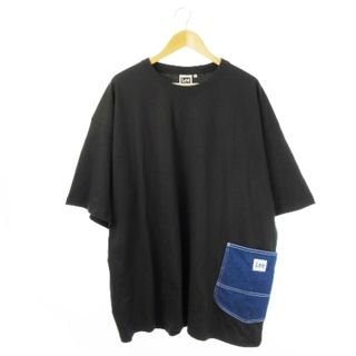 リー Tシャツ 半袖 ビッグサイズ ワンポイント ポケット 5L グレー