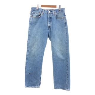 リーバイス(Levi's)の00年代 Levi's リーバイス 501 デニムパンツ ブルー (メンズ W32 L30) 中古 古着 Q7573(デニム/ジーンズ)