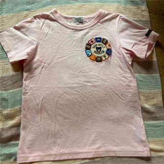 ダブルビー(DOUBLE.B)のused  ダブルビー　キッズ　Tシャツ　サイズ130 ピンク(Tシャツ/カットソー)